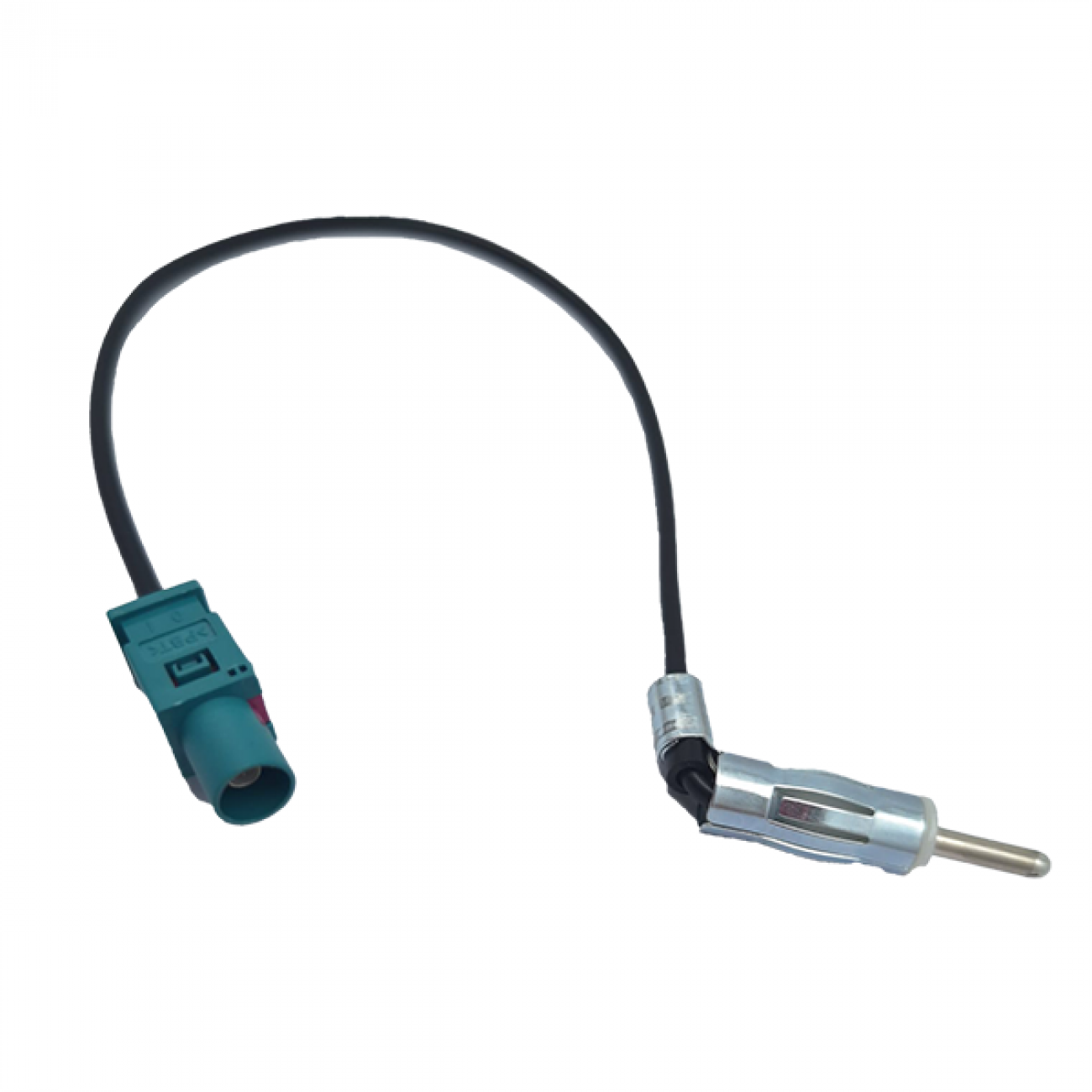 Adaptador de antena pino universal sem amplificador Cobalt 2012, Citröen 2010>, C4, C3C Picasso, Peugeot 307 2010>, BMW 2009>, Audi A3, Audi A4, Renault Fluence 2012>, Renegade, Ecosport 2014> Fiesta 2014>, Bravo 2014>